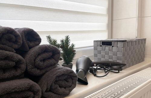 Magic Forest Design Apartment, 65 Zoll TV, Waschtrockner, beste Lage, am Markt - Foto 27