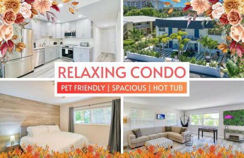 Dog friendly condo with beach access, hot tub, firepit - Foto 60