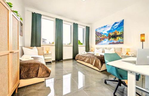 Scandi Loft für bis zu 12, Whirlpool, Sauna, Gaming, Nordstadt - Foto 12