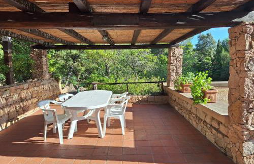 Villa La Lecceta surrounded by greenery and sea view with sunset - Foto 13