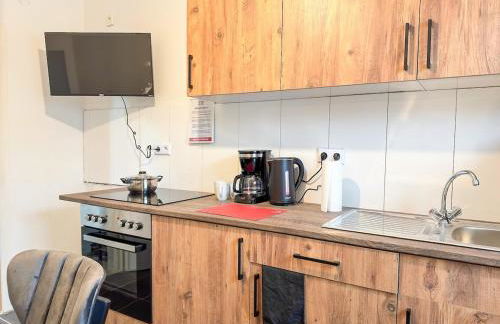 Serviceroom24 - Apartment 1 in Gladbeck WLAN - Smart-TV - 24-7 Check-in und Küche - Foto 7