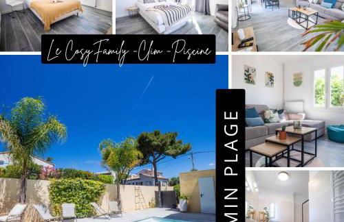 COSYFAMILY 1er étage Piscine -WIFI- NEUF-FAMILLE -15MIN PLAGE - TOP PROS SERVICESConciergerie - Foto 1