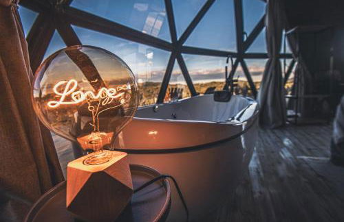 Refúgio nas Nuvens, Domo Omega Luxuoso com Fogo de Chão e Hidro Panorâmica - Photo 16