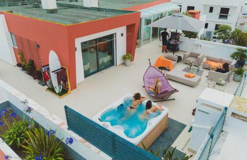 Bica, luxury heated penthouse with jacuzzi and large terrace in Baleal - Foto 44