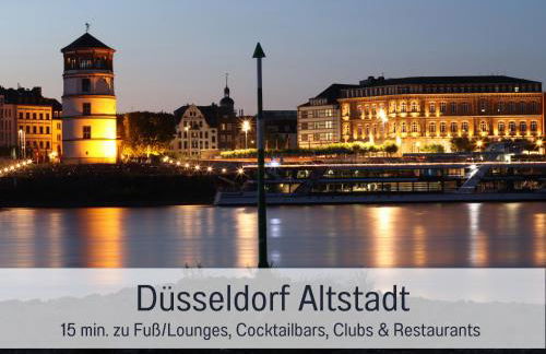 Fewokoko-Privat Apartment Zentral Lorettoviertel Rheinufer Altstadt Messe Landtag Königsallee - Foto 46