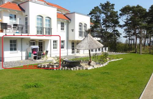 3 Zimmer Ferienwohnung Haus Meeresblick mit Meerblick A005 mit Südterrasse und Strandkorb - Foto 28