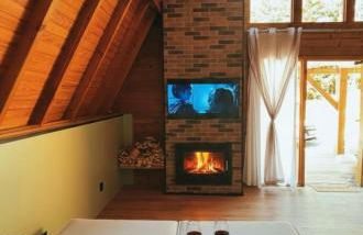 Recanto do Tabuleiro chalé com hidro, lareira, churrasqueira e cozinha perto de floripa - Photo 14