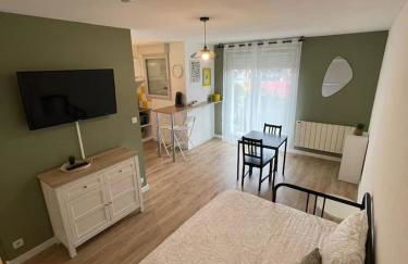 Grand studio 34m2 - Parking & Fibre - Proche Airbus - Foto 1