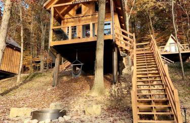 Pet-Friendly Tree Cabin by Tappan Lake with Lofted Space in Ohio - Foto 6