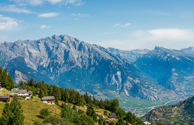 T-Resort La Tzoumaz 4p8 vue vallée - Foto 19