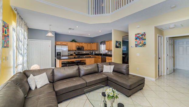 Zona de estar del vestíbulo