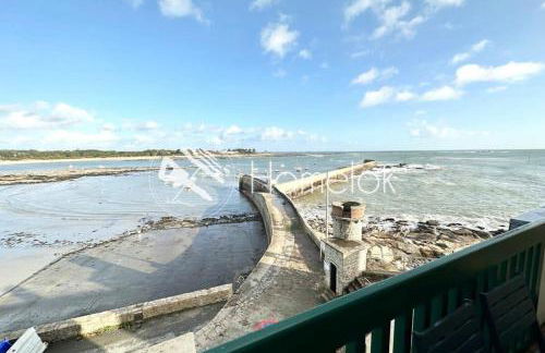 T3 Duplex Vue mer 180 sur le port de Lomener - Foto 1