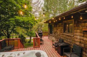 Romantic Chalet Hot Tub Near Hunter Mountain - Foto 4