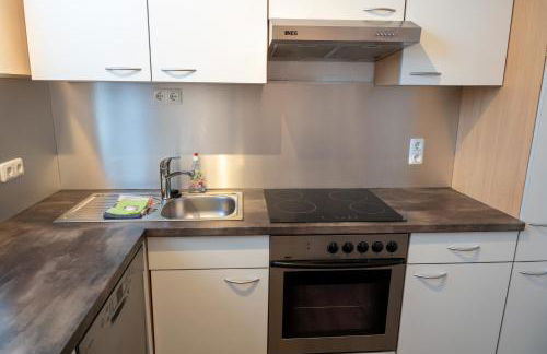 Fewo Art City-Studio Kassel 2, groß, modern, citynah, 3 Schlafzimmer, 2 Bäder, kostenfreie Parkplätze, 2 Süd-Balkons, Herkulesblick - Foto 35