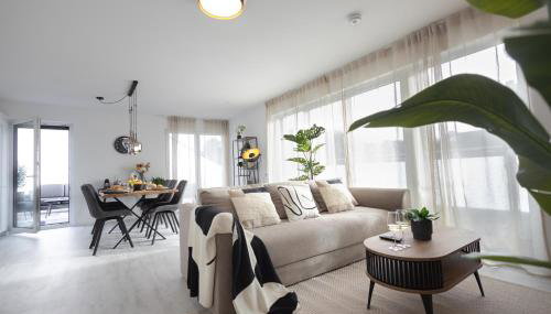 Penthouse mit Parkplatz und Terrasse, 15 Min von Köln HBF - Foto 2