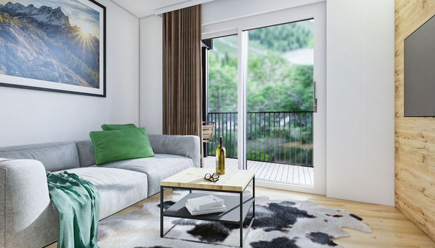 Bergzeit Apartments Near ski Slope - Foto 4, Zona de estar