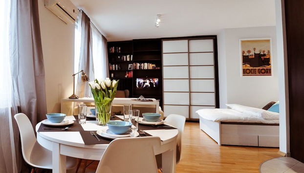 Essbereich im Zimmer