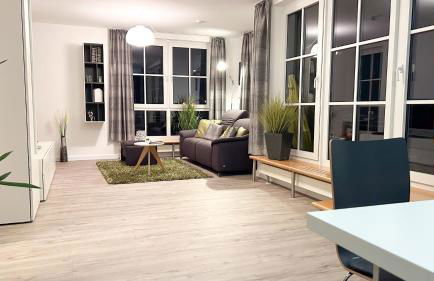 Exklusives Penthouse mit Dachterrasse, hochwertig ausgestatteter Küche mit Dampfgarer, inklusive 2 Stellplätze und Fahrradgarage - Foto 1