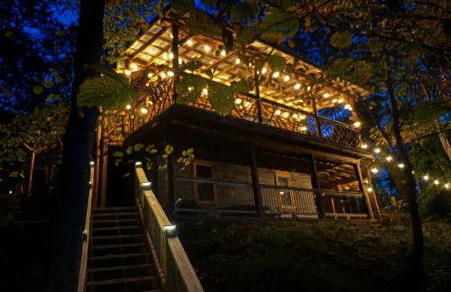 Crabapple-Secluded cabin with pond creek access, hot tube, fire pit in Blue Ridge - Photo 34