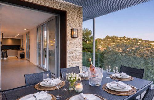 Villa Key West - Villa d'exception avec piscine privée et vue mer proche de Cannes - Foto 34