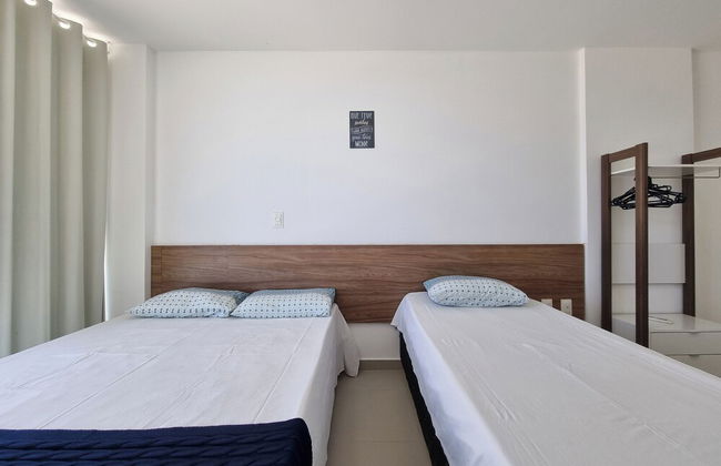 Areias do Mar | 2 Quartos, Vista Mar, Amplo com Varanda A206 - Foto 5