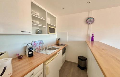 Grand studio climatisé, piscine, plage 5mn, parking gratuit - Foto 20