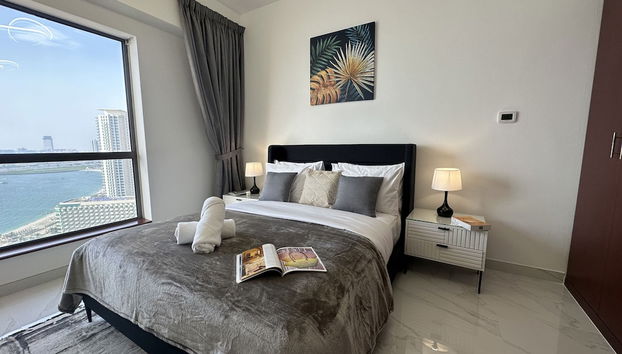 Manzil - Modern 3BR Home in JBR, Beach Front - Foto 3, Habitación