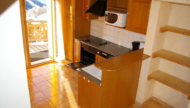 Chalet on Sunny Slopes of Plagne - Foto 4, Cocina privada