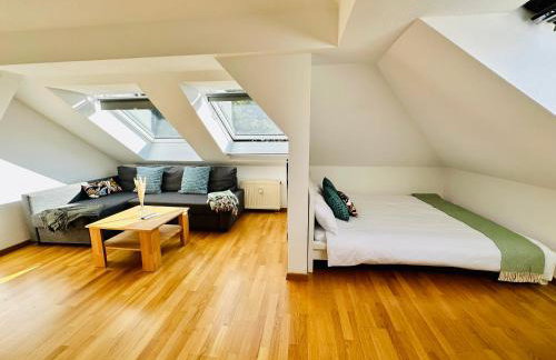 Fantastische Dachgeschosswohnung in Connewitz nahe Karli - Platz für bis zu 5 Personen - tolle Lage und öffentliche Verkehrsmittel - Photo 26
