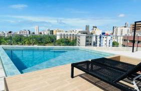 Flat de luxo em frente ao mar - Foto 6