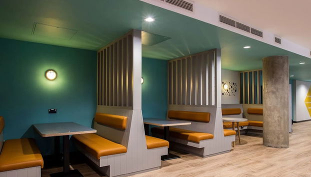 Zona de estar del vestíbulo