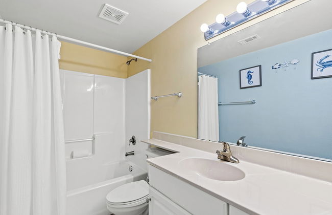 Penthouse With Beautiful Beach Views! 1 Bedroom, 2 Bathroom Penthouse! - Foto 12