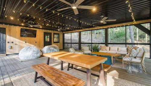 Secluded Luxe A Frame Lodge~ Hot Tub~ Fire Pit - Foto 3