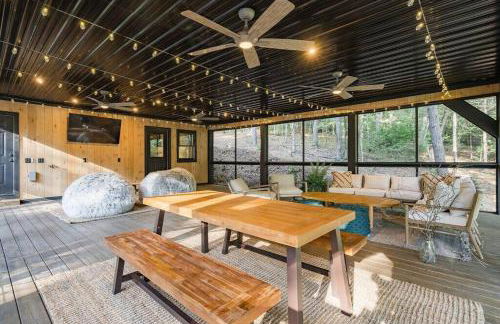 Secluded Luxe A Frame Lodge~ Hot Tub~ Fire Pit - Foto 3