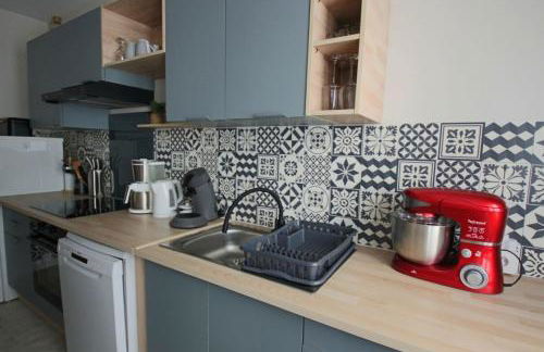 Appartement T2 55 m2 une chambre et garage - Foto 12