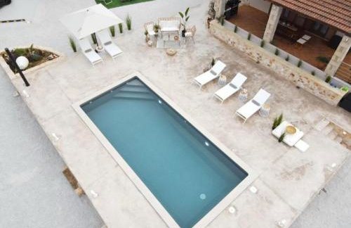 Stone villa Halepa panoramic view, private pool,big garden & quiet - Foto 9