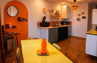 Vinyle club-rétro 70's-6 pers-Terrasse-Wifi-Parking - Foto 4