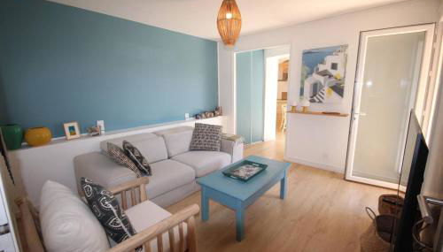 FACE à la Mer, Superbe appartement climatisé au RDC d'une maison, classé 4 étoiles, 5 couchages -WIFI-PORTIRAGNES PLAGE LXBFM32 - Foto 5