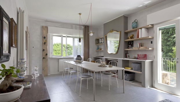 Zona de estar del vestíbulo