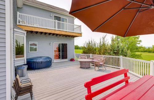 The Gathering Place Rushville Home with Hot Tub - Foto 33