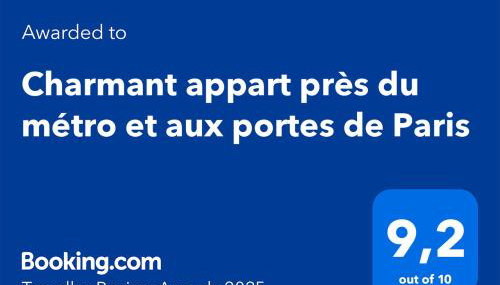 Charmant appart près du métro et aux portes de Paris - Foto 3