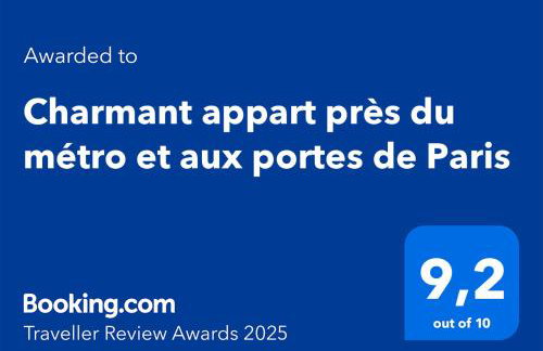 Charmant appart près du métro et aux portes de Paris - Foto 3