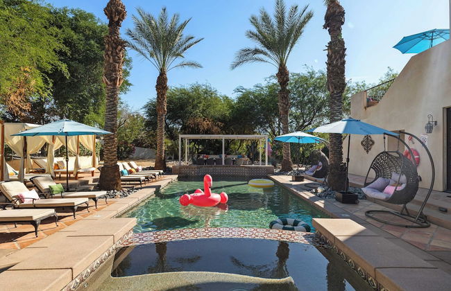 Luxe 7bdr Oasis w/ Pool, Putting Green, Game Room Villa Del Gallo by Avantstay - Foto 73