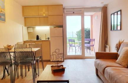 Cosy T2 refait à neuf climatisé, vue mer avec terrasse et jardin, Wifi piscine tennis et parking - Foto 5