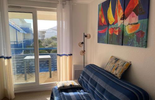 T2 DIRECT PLAGE LACANAU OCEAN 2 PISCINES PARKING TERRASSE 9m2 - Foto 12