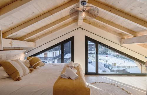 Morzine: Appartement moderne 8 pers, ski-in/ski-out, 72m², parking, wifi - FR-1-754-108 - Foto 10