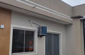 Casa com 2 Quartos, ar condicionado, cozinha e lavanderia completa, até 2 carros - Foto 4