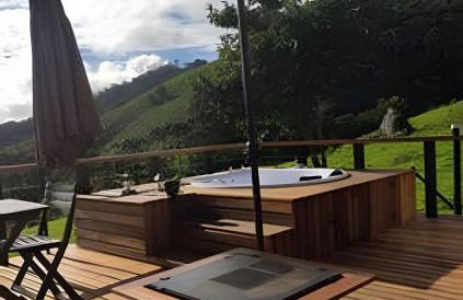 Cabaña Triángulo del Sol | Vista a las montañas | Hidromasaje | Aire - Foto 15