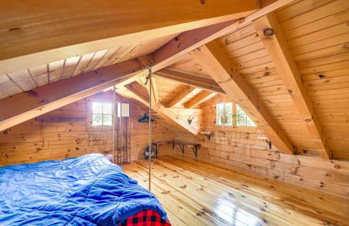 Bellevue Log Cabin with Gas Grill and Creek Access - Foto 15