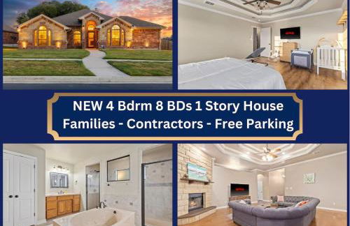 NEW Killeen house 8-10ppl families & groups pets - Foto 1